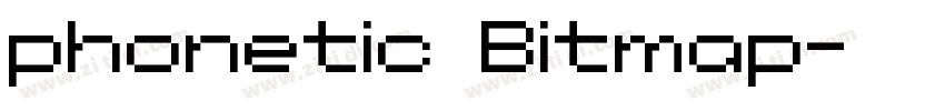 phonetic Bitmap字体转换